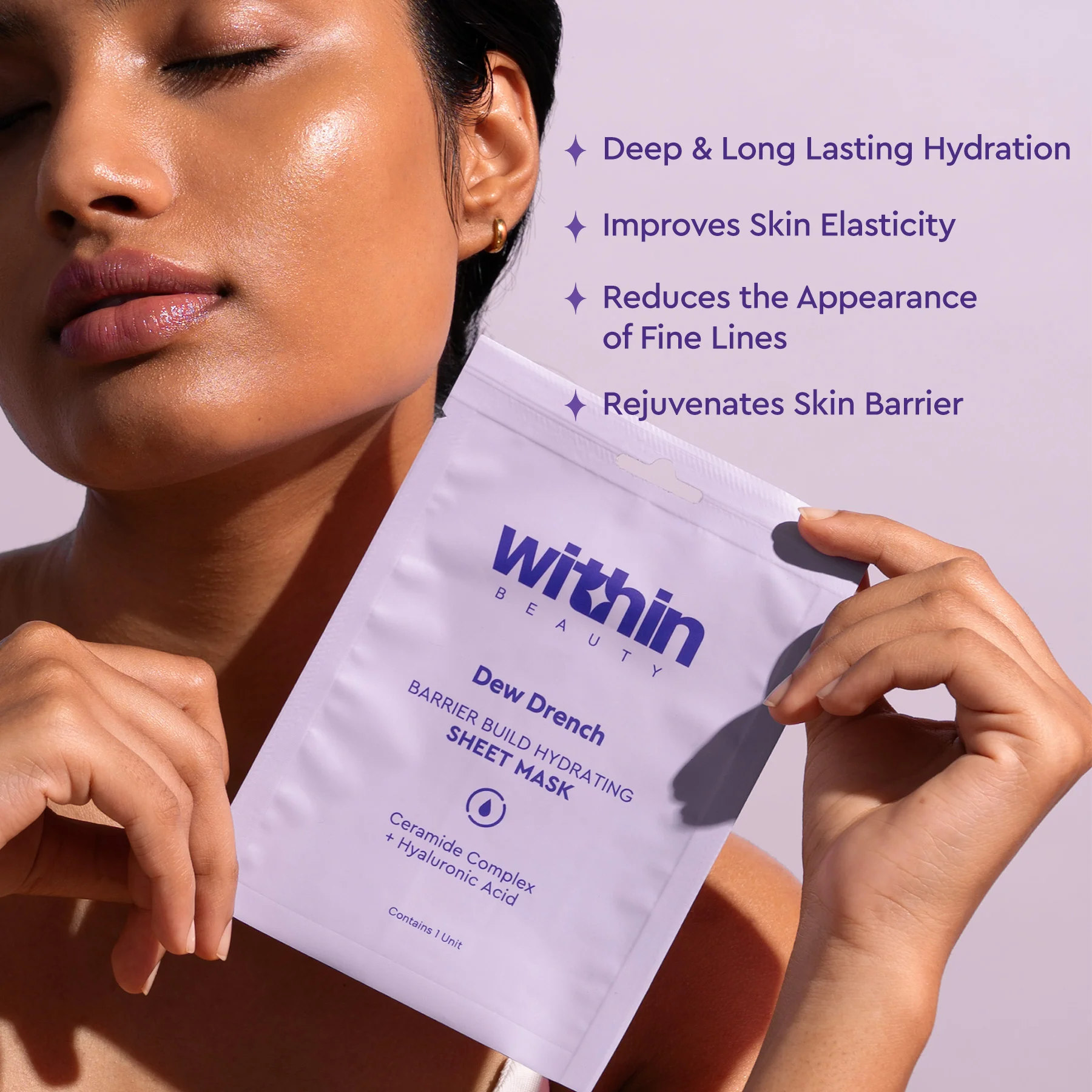 Dew Drench Barrier Build Hydrating Sheet Mask 1 Unit - Image 2