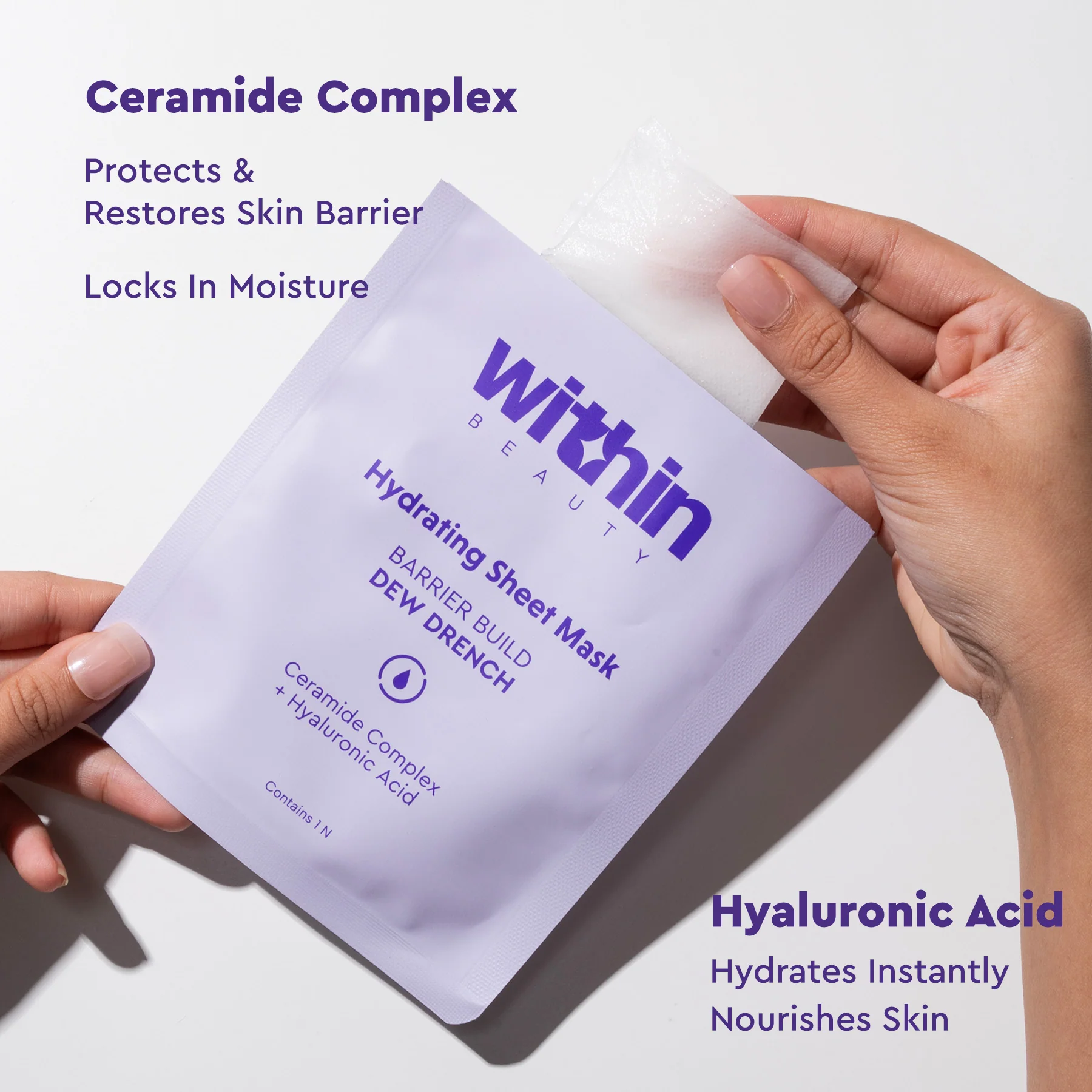 Dew Drench Barrier Build Hydrating Sheet Mask 1 Unit - Image 3