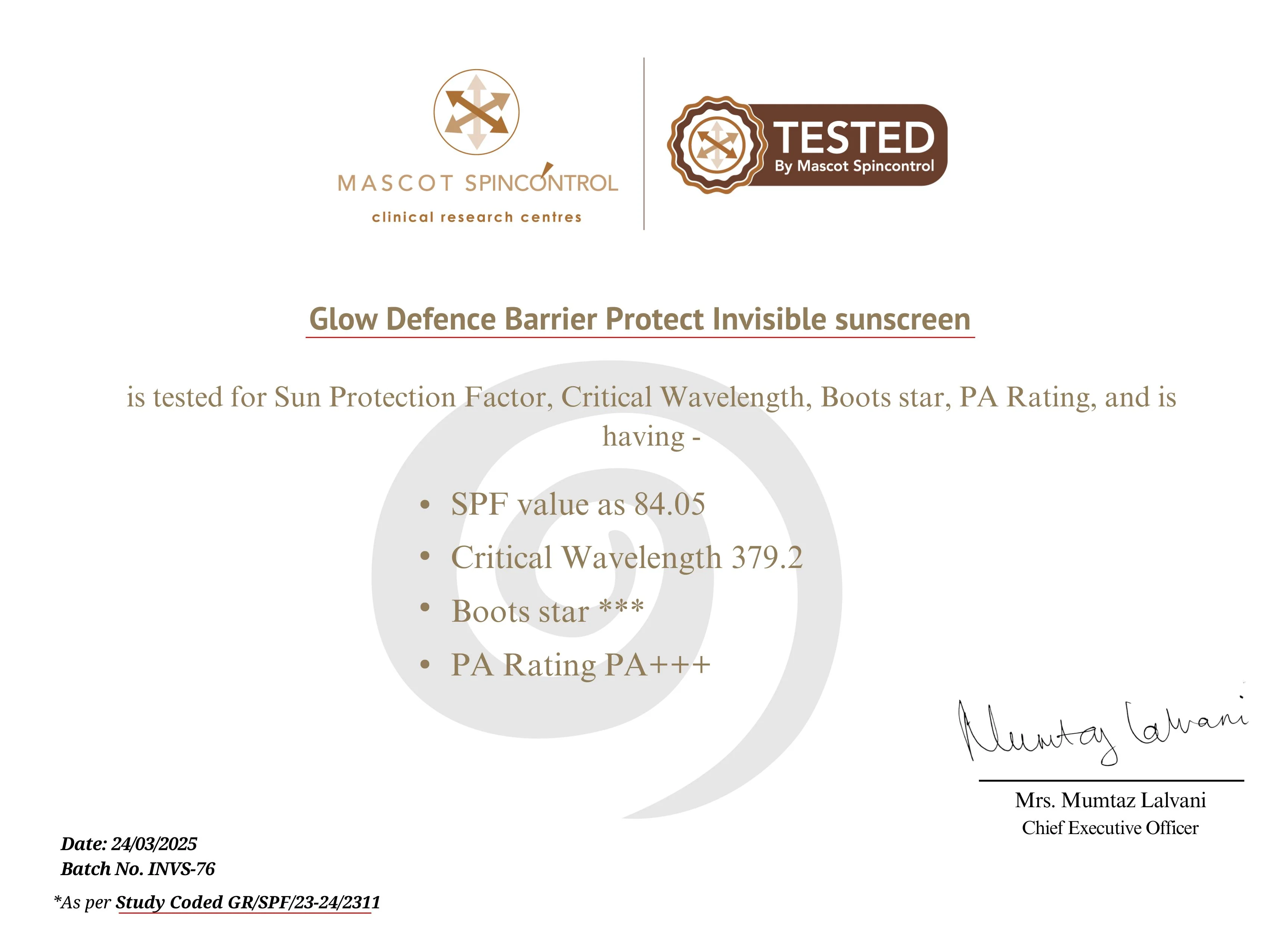 Glow Defence Barrier Protect Invisible Sunscreen - Image 8