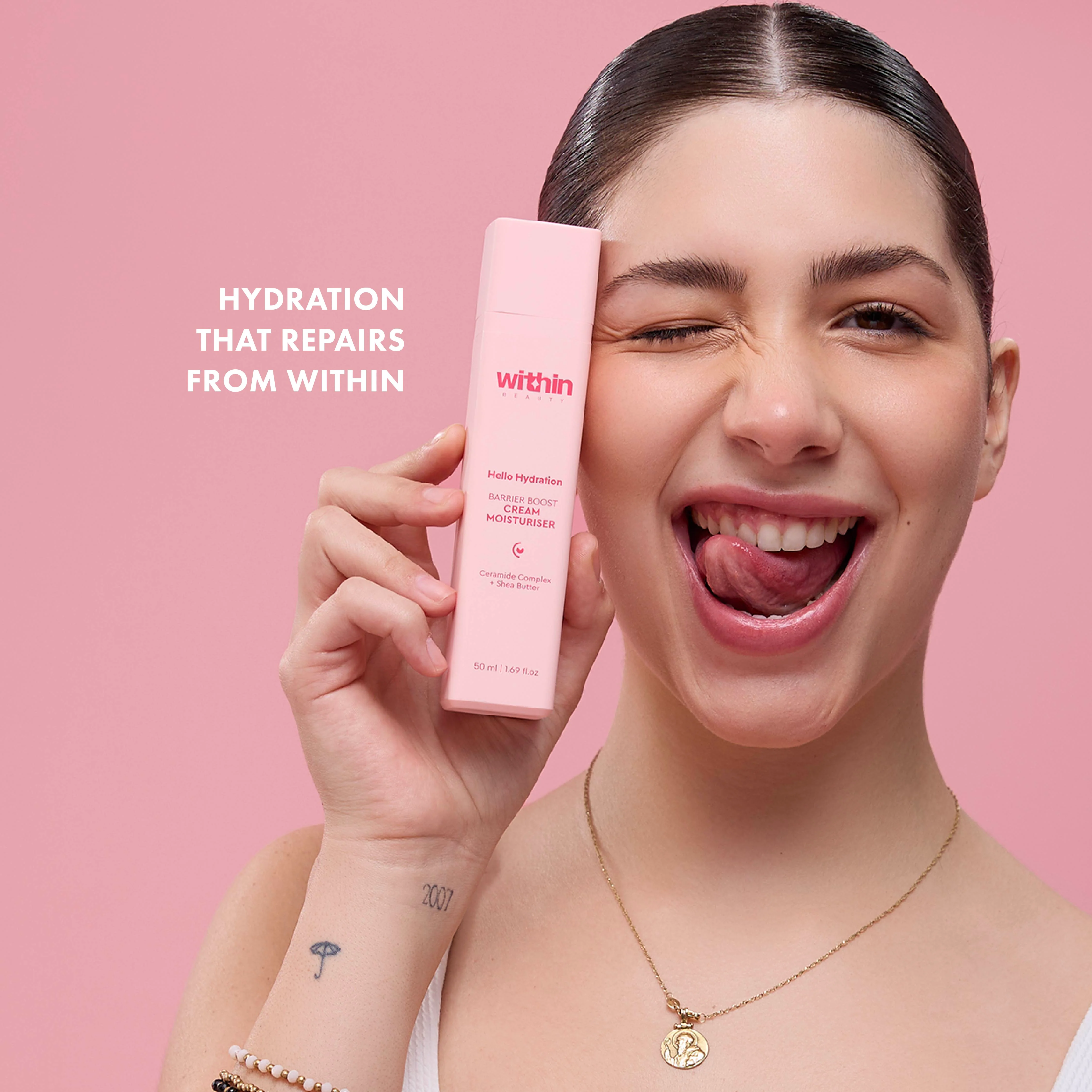 Hello Hydration Barrier Boost Cream Moisturiser 50ml - Image 4
