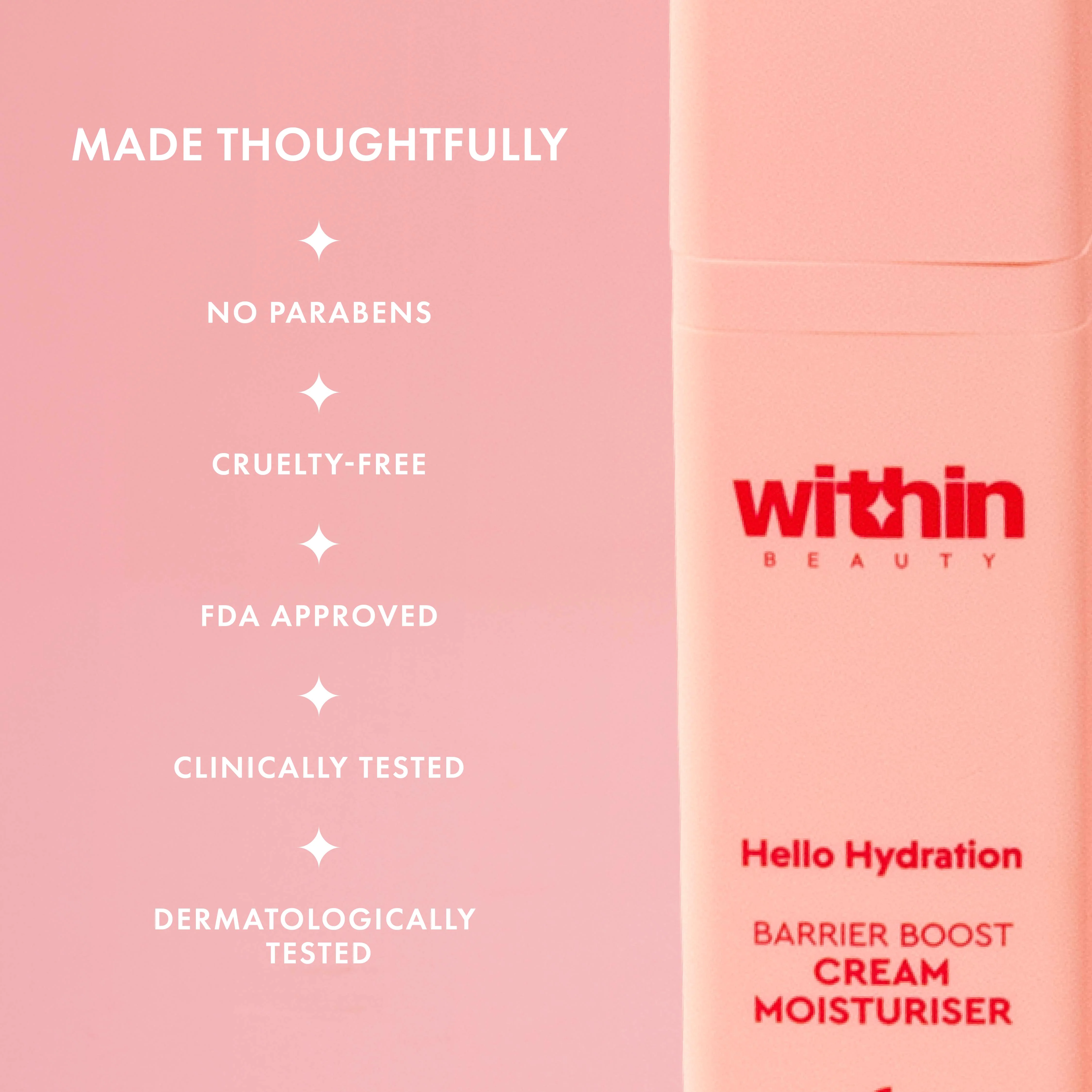 Hello Hydration Barrier Boost Cream Moisturiser 50ml - Image 5