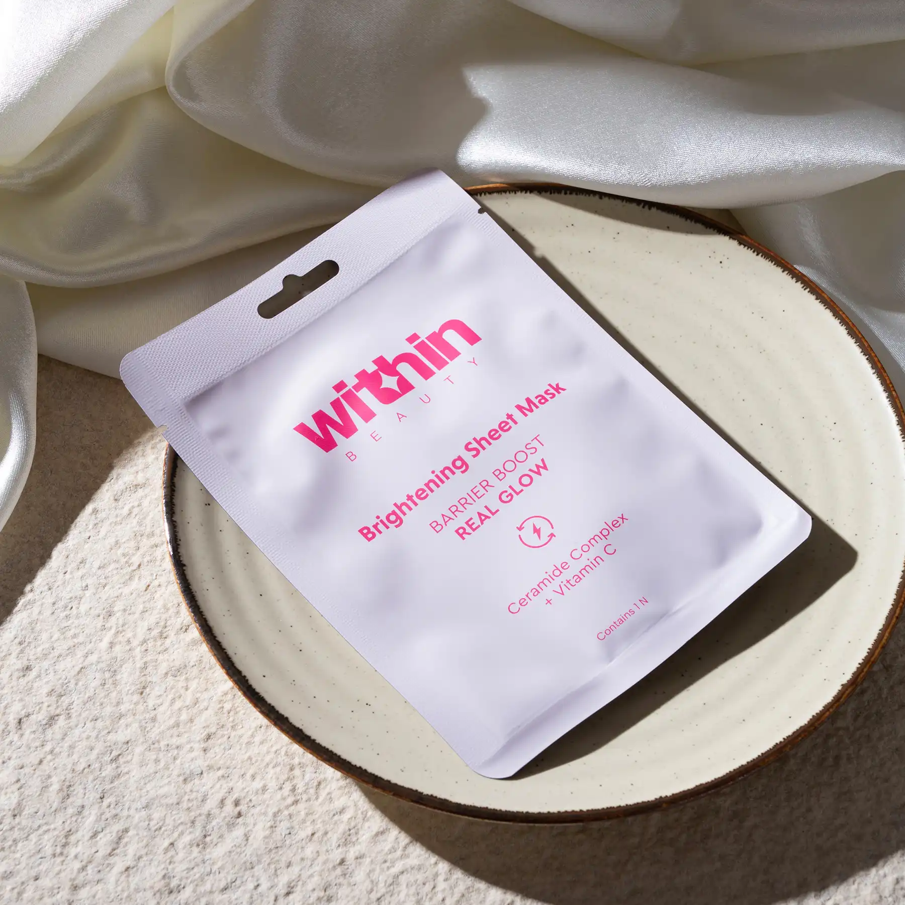 Real Glow Barrier Boost Brightening Sheet Mask 1 Unit